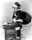 Shirley Temple, actress, vintage, christmas, child star, santa