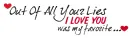 I Love You Lie