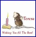 Happy Birthday- Teresa