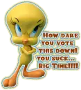 you suck