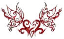 butterflies with heart