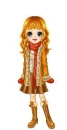 Winter Girl Doll