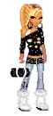 black doll