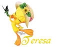 Teresa with tweety