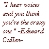 Edward Cullen Quote