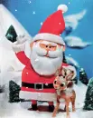 Rudolph and Santa
