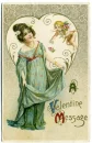 1917, VALENTINE, POSTCARD