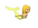 yellow mermaid