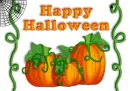 happy halloween/pumpkins