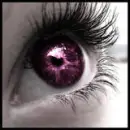 purple eye