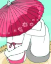 pink umbrella