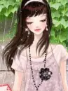 girl walkin in the rain