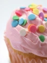 yummy pink cupcake