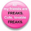 freaks button