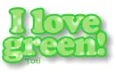 I love green!