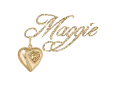 Maggie heart charm