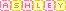 Ashley blinkie pink yellow