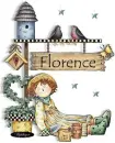 Garden Doll with name Florence
