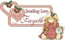 Sending Love with name Fayeth