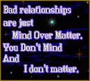 Mind over Matter