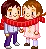 one scarf two hearts