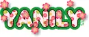 Yanily... glitter flowers...