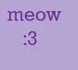 Meow