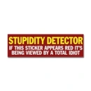 Stupidity Detector