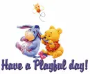 Pooh Playful day