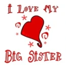 i love my big sister :D
