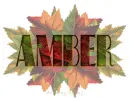 Fall Leaves Amber
