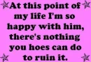 my man silly hoes
