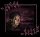 Girl with flowers