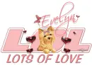 Evelyn with lots of love