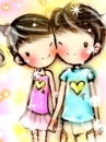 lovely baby couple