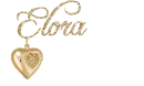 Elora with heart charm