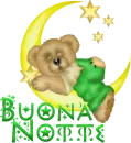 buona notte (it's italian for good night)
