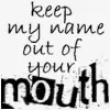 MY NAME