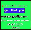 the one girl