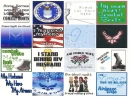 air force wife collage background