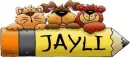 Bear with pencil - Jayli