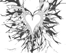 white heart