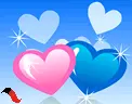hearts in love
