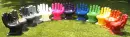 coloured chairs