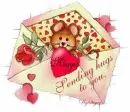 Mouse, Sending hugs - Diane