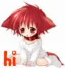 hi anime cat