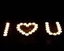 candles I love you