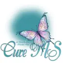 Teal Butterfly Bling  Cure MS