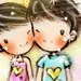cute loving couple