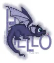 blue dragon Hello